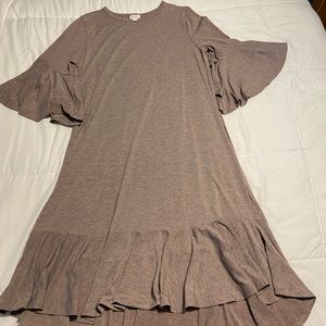 Dusty rose xl LulaRoe Maurine dress unicorn! Solid